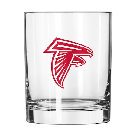 Logo Brands Atlanta Falcons 14oz Gameday Rocks Glass 602-G14R-1